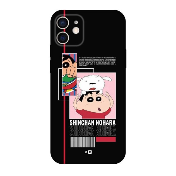 Shinchan Nohara Back Case for iPhone 12 Pro
